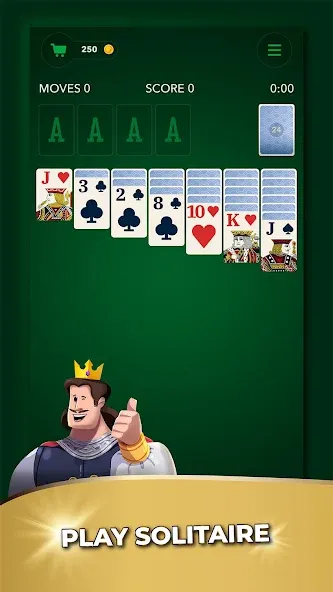 Solitaire Guru: Card Game [MOD: безлимитные монеты и подсказки] Screenshot 1
