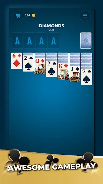 Solitaire Guru: Card Game [MOD: безлимитные монеты и подсказки] Screenshot 2