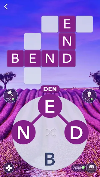 Words of Wonders: Crossword [MOD: безлимитные подсказки и монеты] Screenshot 1