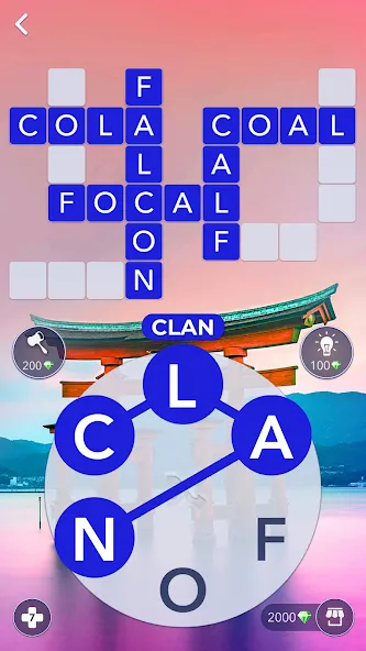 Words of Wonders: Crossword [MOD: безлимитные подсказки и монеты] Screenshot 2