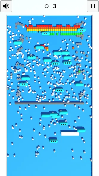 Many Bricks Breaker 3D [MOD: без рекламы и все уровни] Screenshot 2