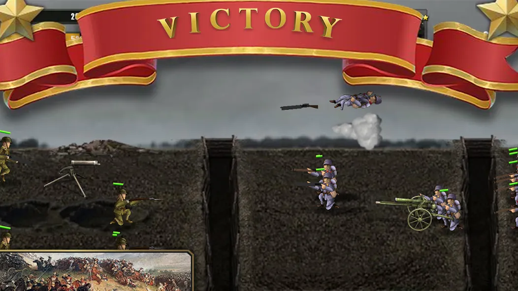 Warfare 1917 Trenches Troops [MOD: много денег и ресурсов] Screenshot 1
