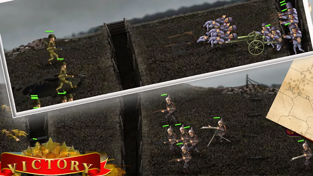 Warfare 1917 Trenches Troops [MOD: много денег и ресурсов] Screenshot 5