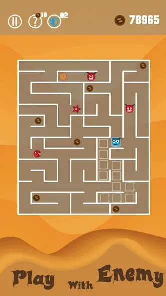 Maze Legend : A Cute Maze Game [MOD: безлимитные подсказки и все уровни] Screenshot 5