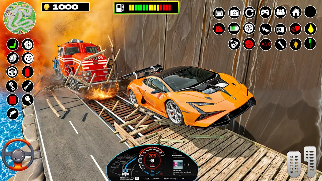 Rampa Car Game: GT Car stunts [MOD: безлимитные деньги и все машины открыты] Screenshot 1