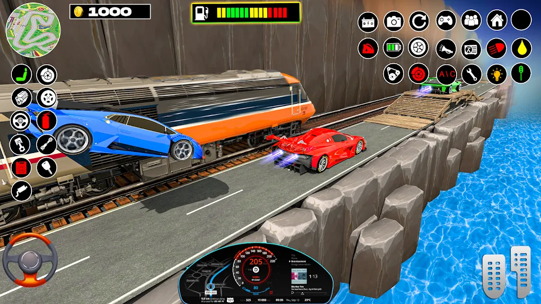 Rampa Car Game: GT Car stunts [MOD: безлимитные деньги и все машины открыты] Screenshot 2
