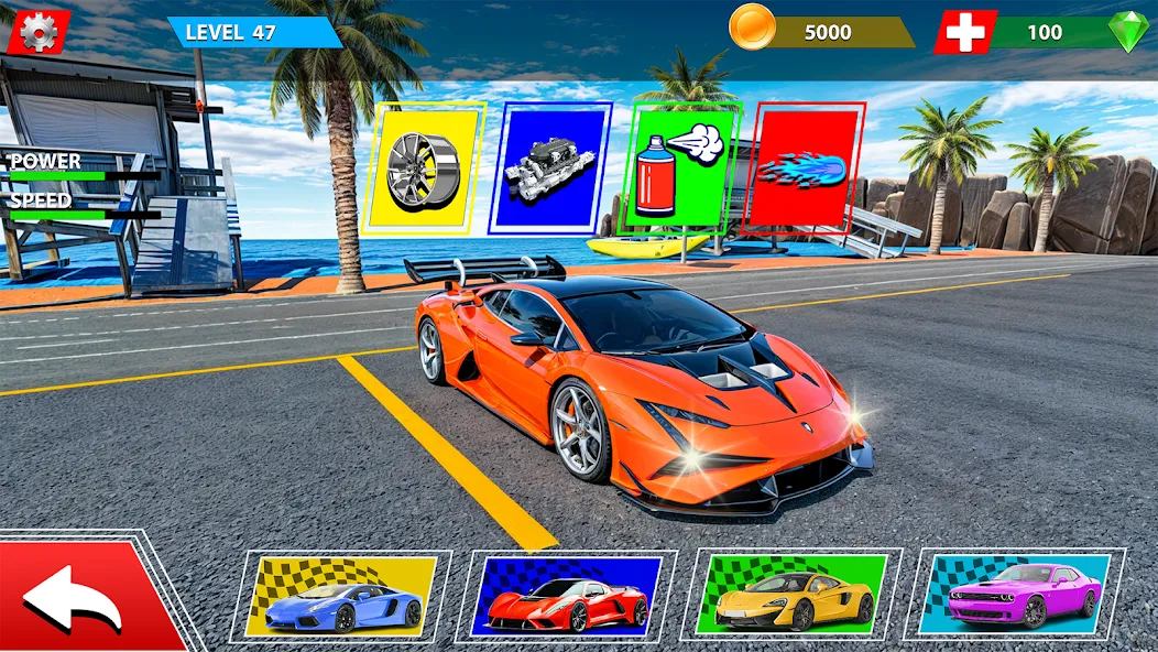 Rampa Car Game: GT Car stunts [MOD: безлимитные деньги и все машины открыты] Screenshot 3