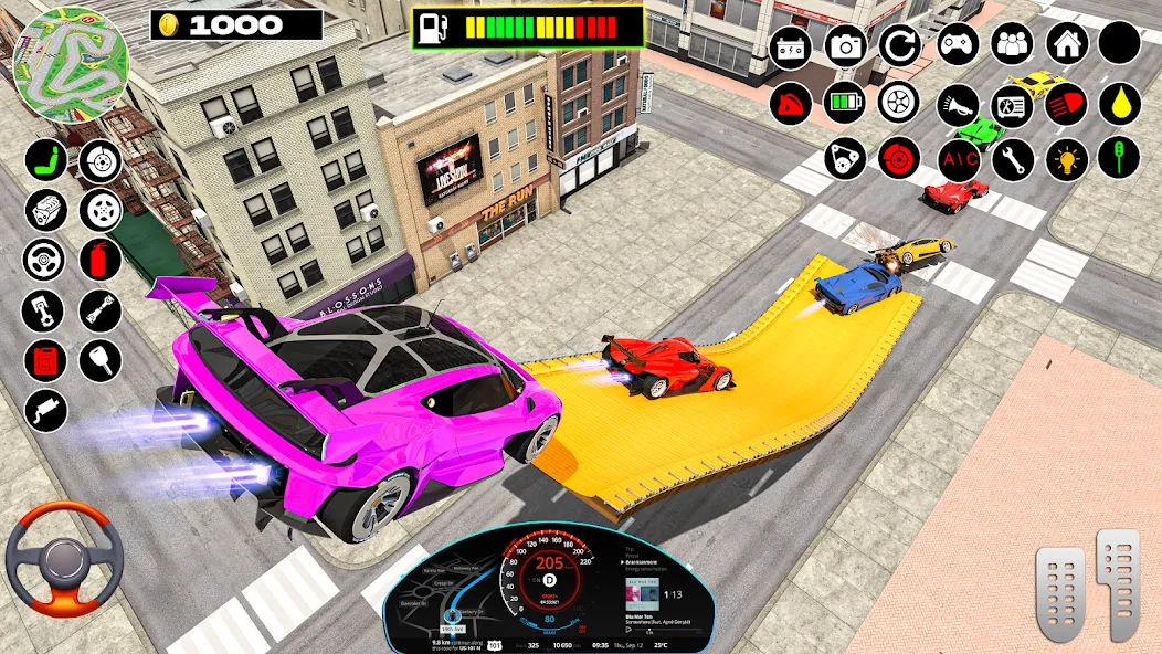 Rampa Car Game: GT Car stunts [MOD: безлимитные деньги и все машины открыты] Screenshot 5
