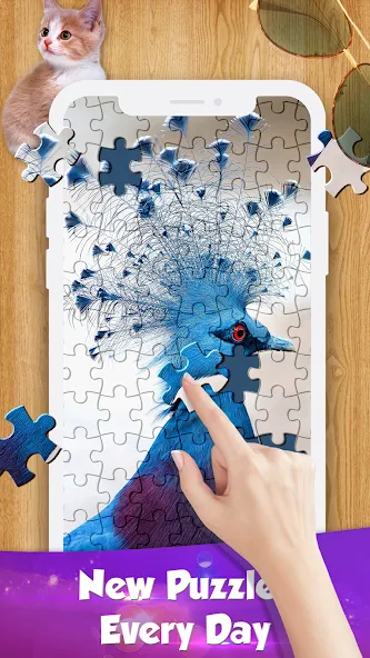 Jigsaw Go - Classic Jigsaw Puz [MOD: безлимитные подсказки и все пазлы открыты] Screenshot 4