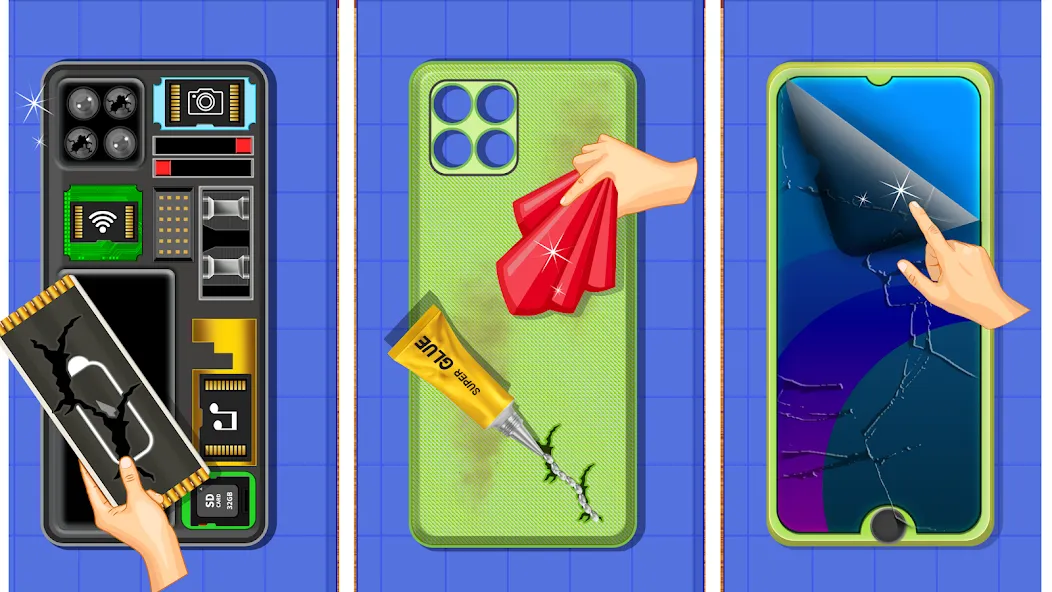 Electronics Repair Master [MOD: безлимитные деньги и все детали] Screenshot 5