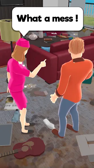 Clean It All hoarding cleaning [MOD: безлимитные деньги и всё открыто] Screenshot 1