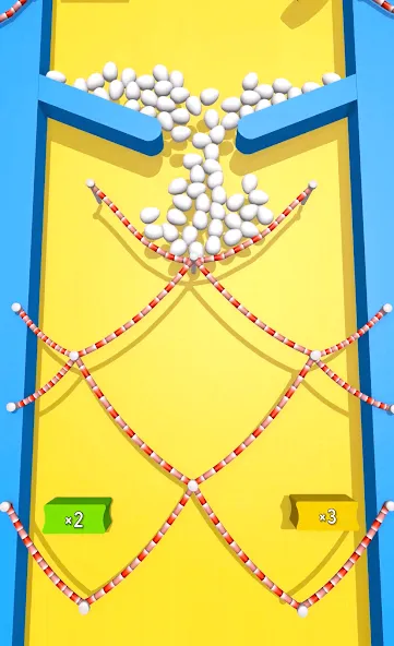 Eggs &amp; Chickens: Cut Rope Game [MOD: без рекламы и все уровни открыты] Screenshot 5