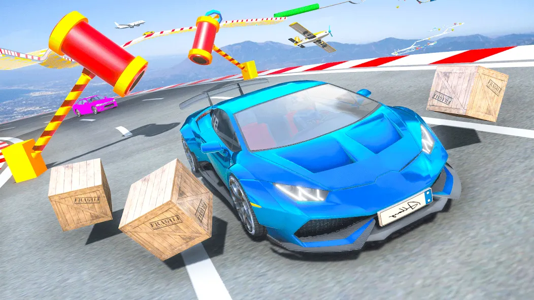 Ramp Car Games: GT Car Stunts [MOD: безлимитные деньги и все машины] Screenshot 4
