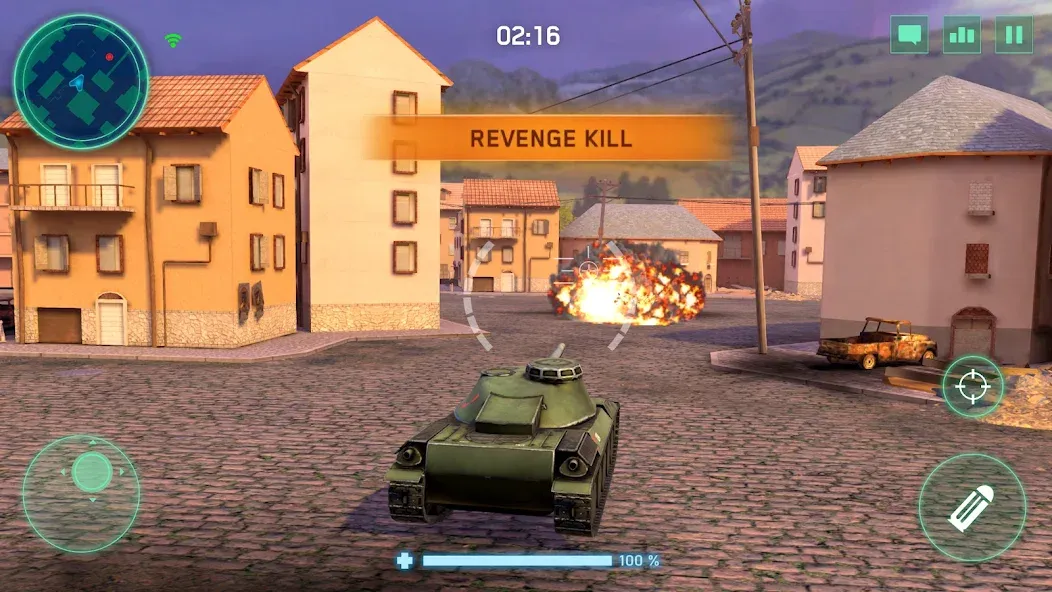 War Machines：Tanks Battle Game [MOD: безлимитные деньги и боеприпасы] Screenshot 3