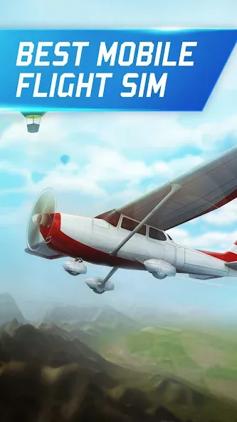 Flight Pilot: 3D Simulator [MOD: безлимитное топливо и открыты все самолёты] Screenshot 2