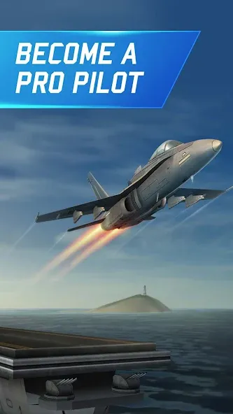 Flight Pilot: 3D Simulator [MOD: безлимитное топливо и открыты все самолёты] Screenshot 4
