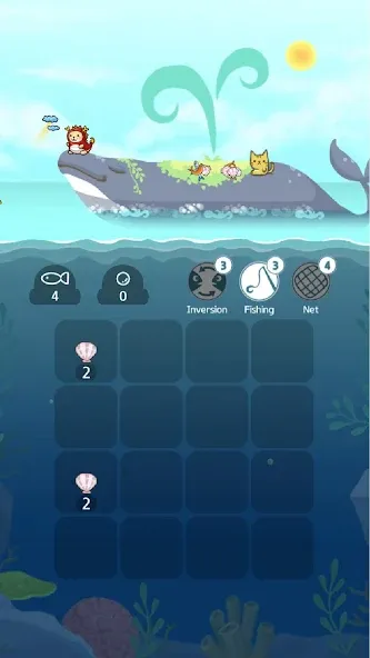 2048 Kitty Cat Island [MOD: бесконечные очки и все котики открыты] Screenshot 4