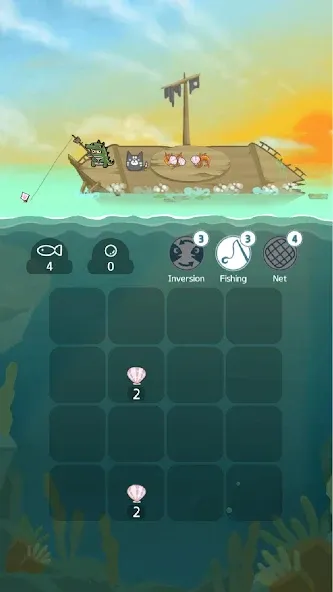 2048 Kitty Cat Island [MOD: бесконечные очки и все котики открыты] Screenshot 5