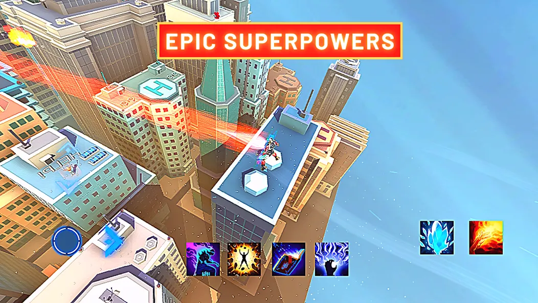 Super hero Flying iron jet man [MOD: безлимитные деньги и усиленные способности] Screenshot 3