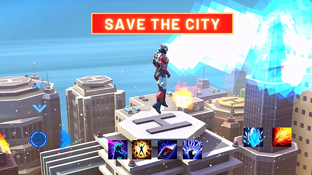 Super hero Flying iron jet man [MOD: безлимитные деньги и усиленные способности] Screenshot 5