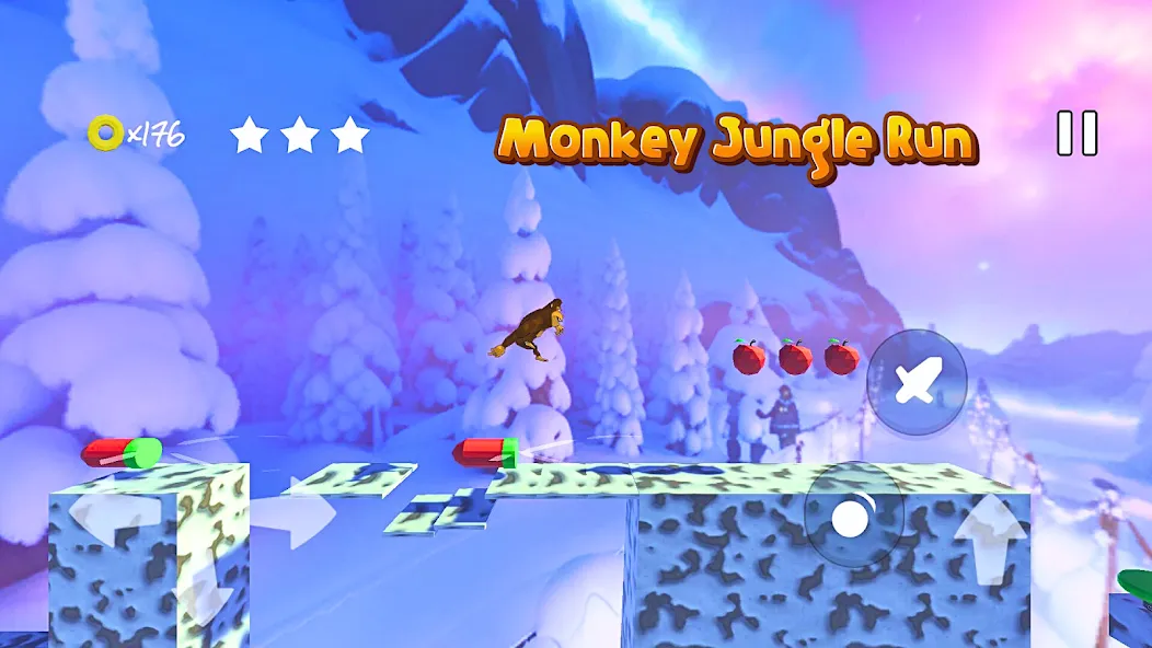 Monkey jungle run kong gorilla [MOD: безлимитные монеты и жизни] Screenshot 4