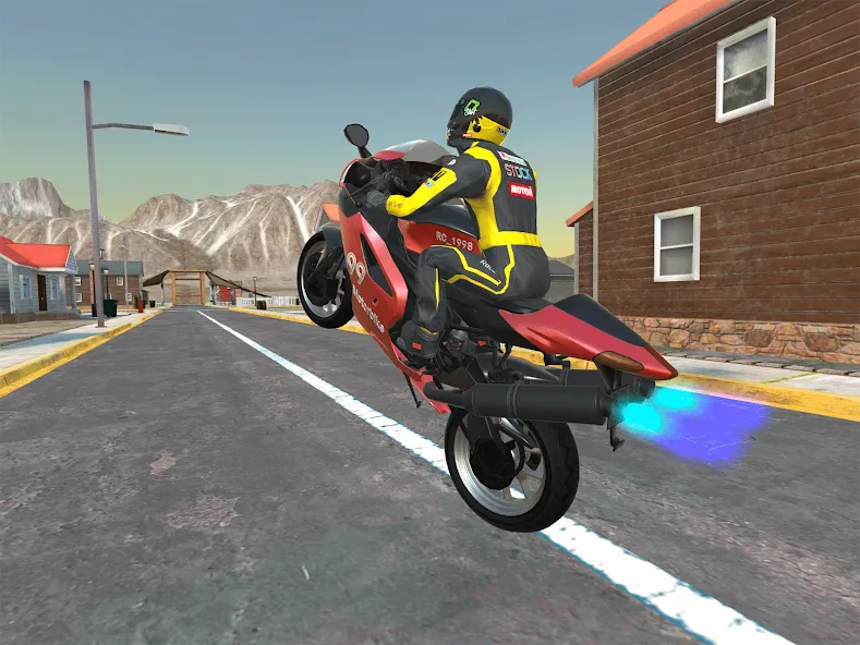 Moto bike Driving: Mega Ramp [MOD: безлимитные деньги и всё открыто] Screenshot 4
