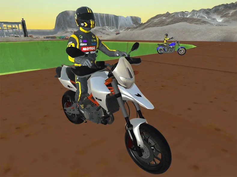 Moto bike Driving: Mega Ramp [MOD: безлимитные деньги и всё открыто] Screenshot 5