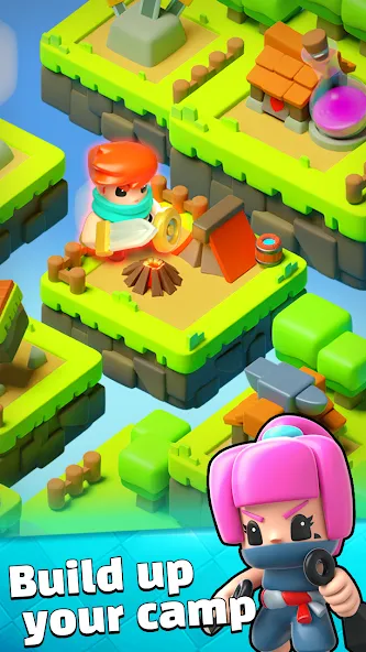 Loop &amp; Loot™: Merge RPG [MOD: безлимитные деньги и ресурсы] Screenshot 3