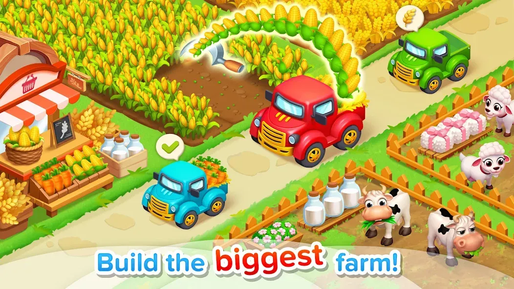 Family Farm Seaside [MOD: безлимитные монеты и ресурсы] Screenshot 2