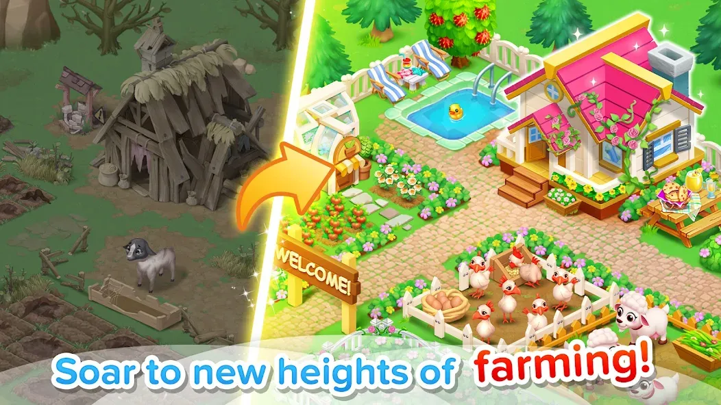 Family Farm Seaside [MOD: безлимитные монеты и ресурсы] Screenshot 4
