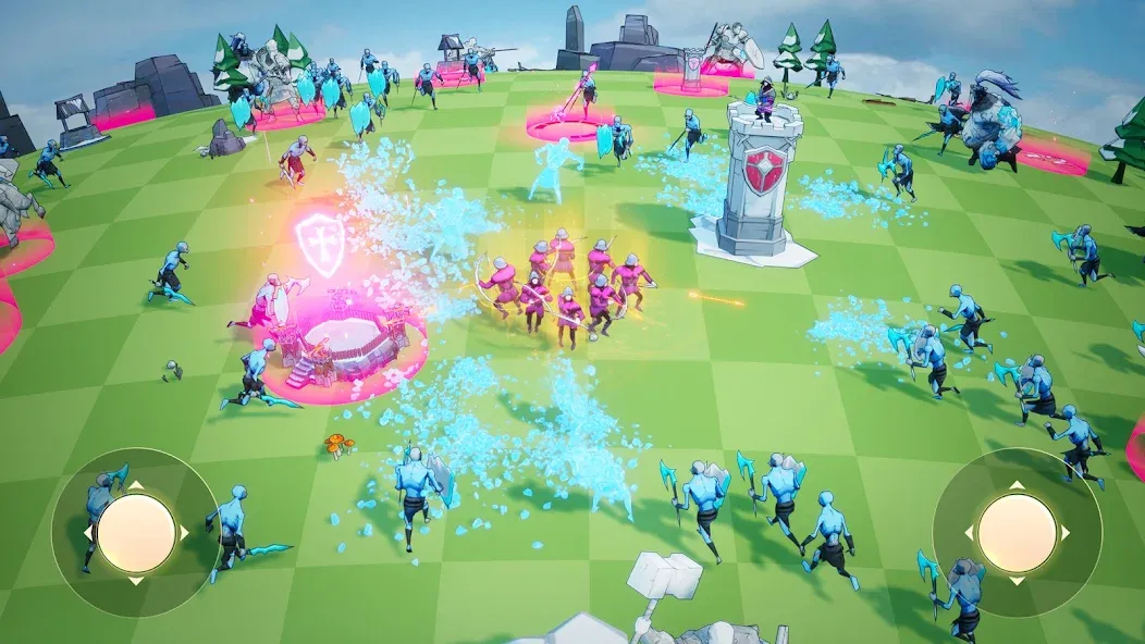 Frost &amp; Flame: King of Avalon [MOD: безлимитные ресурсы и ускорение] Screenshot 3