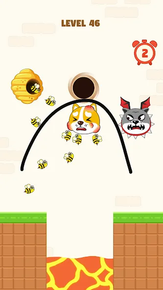 Save The Dog [MOD: без рекламы и бесконечные жизни] Screenshot 5