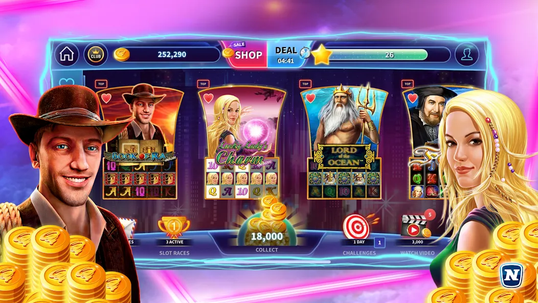 GameTwist Vegas Casino Slots [MOD: безлимитные монеты и бонусы] Screenshot 1
