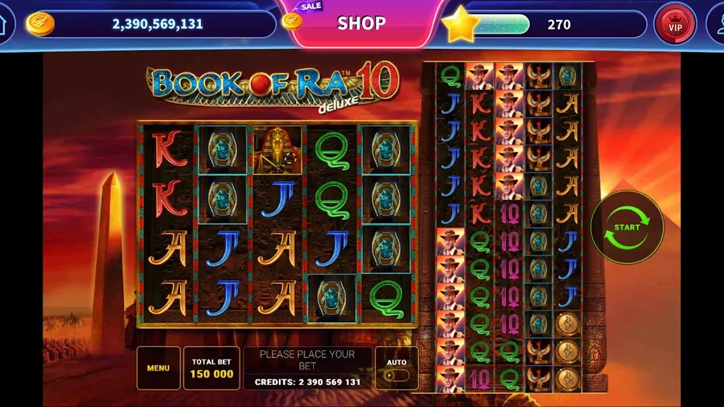 Book of Ra™ Deluxe Slot [MOD: безлимитные монеты и бонусы] Screenshot 4
