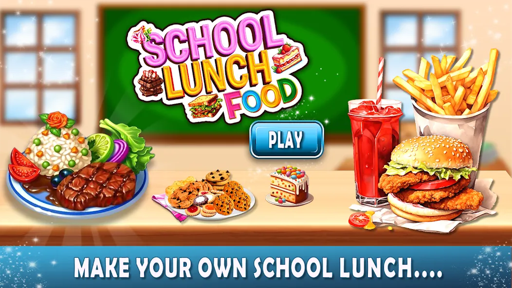 Lunch Box cooking Games 2023 [MOD: безлимитные деньги и все рецепты открыты] Screenshot 4