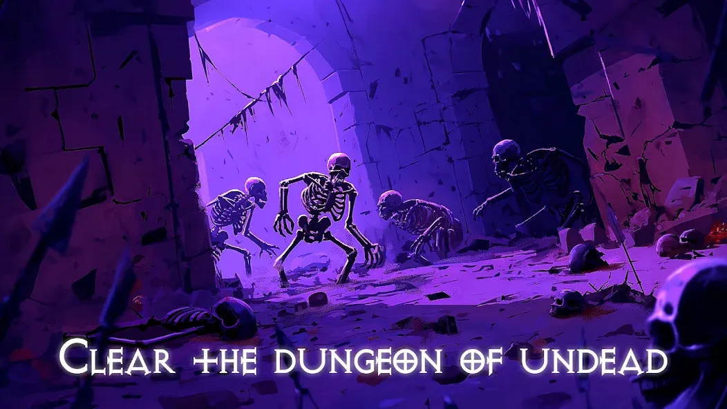 Dungeon: Age of Heroes [MOD: безлимитные ресурсы и мощные герои] Screenshot 2