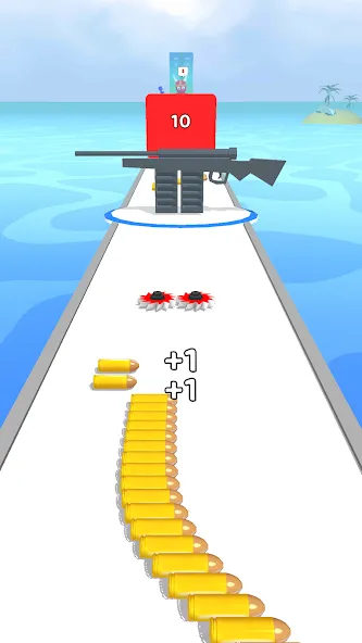 Bullet Stack [MOD: много денег и патронов] Screenshot 2