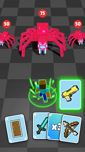 Craft Battle: Card Fight [MOD: безлимитные монеты и карты] Screenshot 2