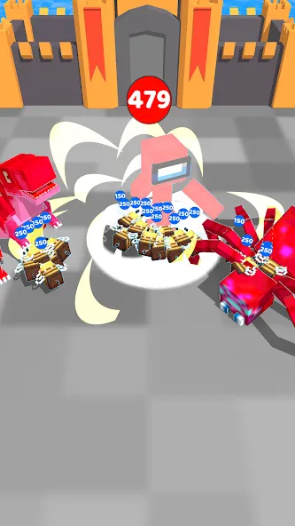 Craft Battle: Card Fight [MOD: безлимитные монеты и карты] Screenshot 4