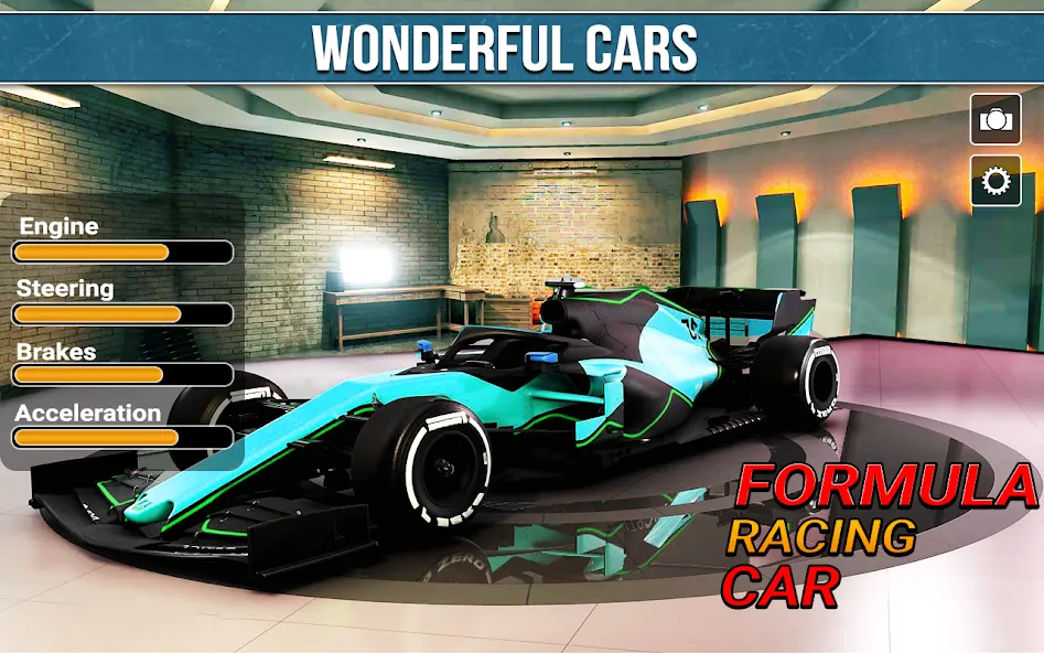 Formula Game: Car Racing Game [MOD: разблокированы все автомобили] Screenshot 4