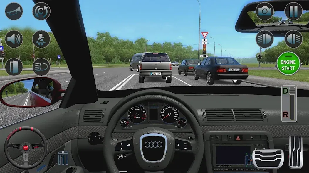 Fury Driving School: Car Game [MOD: безлимитные деньги и топливо] Screenshot 4