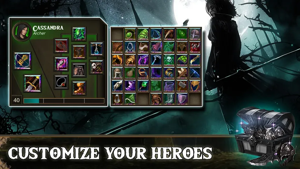 Demon God: Turn-Based Strategy [MOD: безлимитные ресурсы и усиленные герои] Screenshot 5
