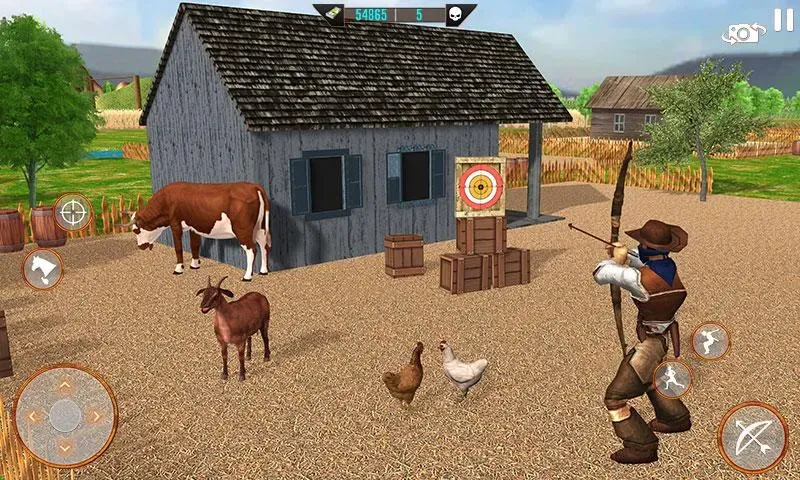 West Cowboy Shooting Games 3D [MOD: безлимитные деньги и боеприпасы] Screenshot 5