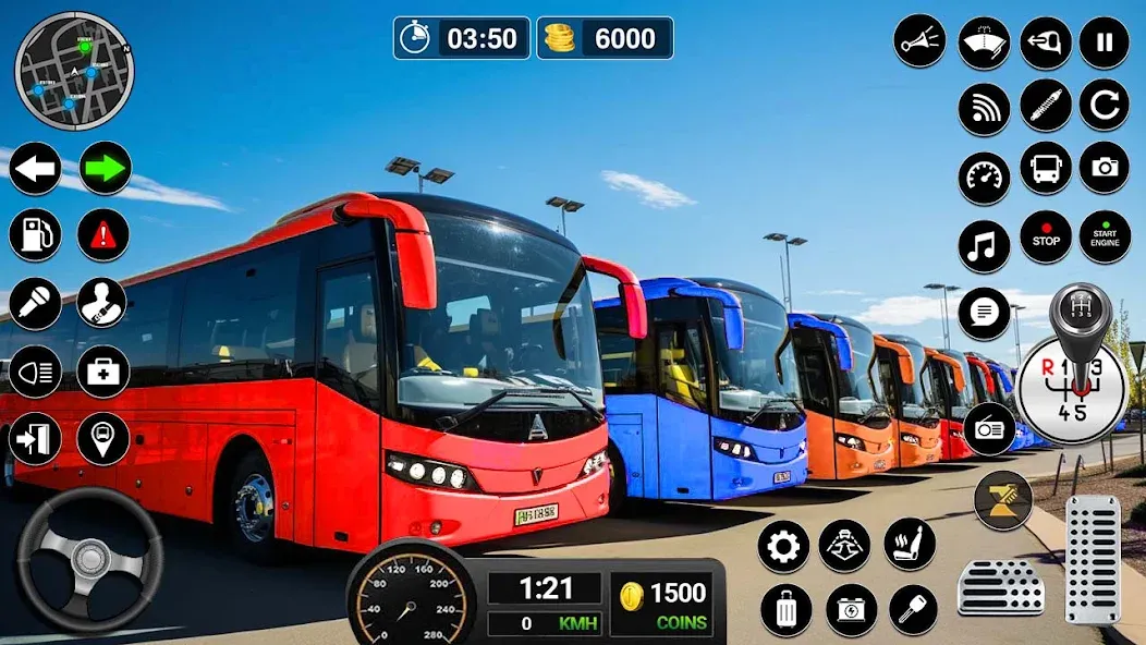 Bus Simulator Game: Coach Game [MOD: безлимитные деньги и топливо] Screenshot 1
