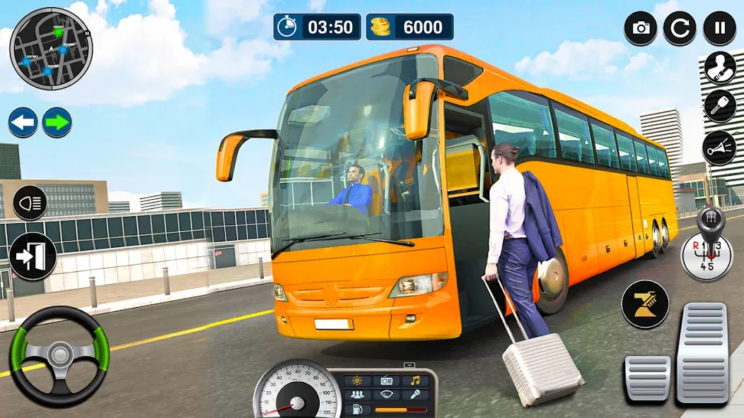 Bus Simulator Game: Coach Game [MOD: безлимитные деньги и топливо] Screenshot 2