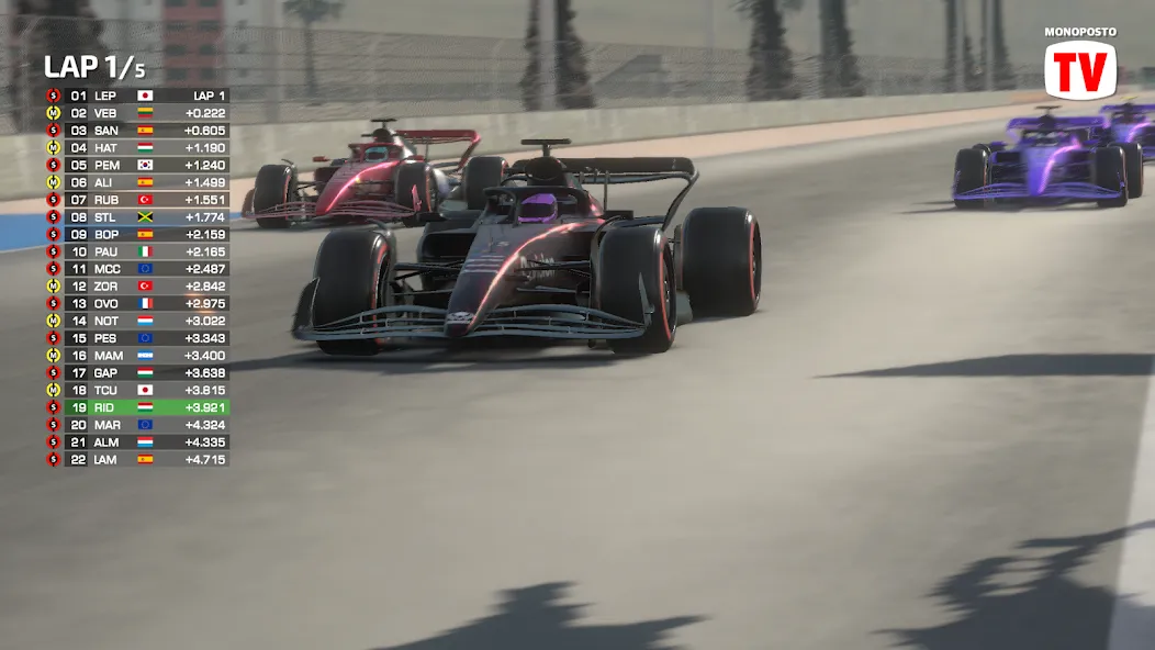 Monoposto [MOD: безлимитные деньги и все машины] Screenshot 5
