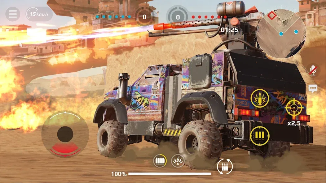 Crossout Mobile - PvP Action [MOD: много денег и мощное оружие] Screenshot 2