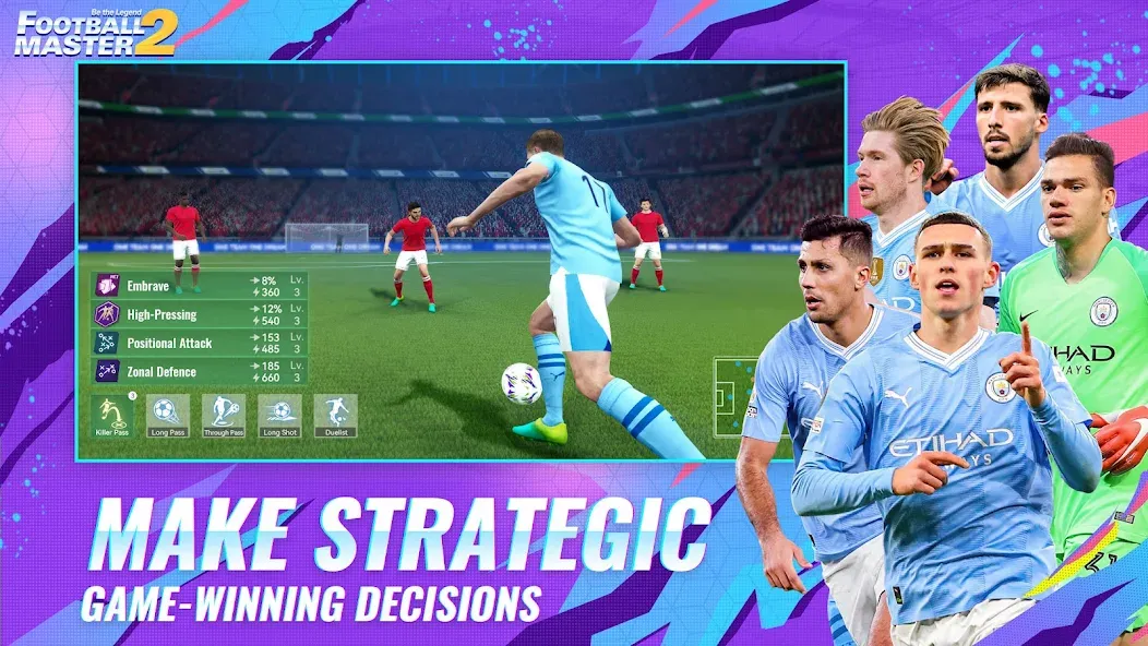Football Master 2-Soccer Star [MOD: безлимитные деньги и энергии] Screenshot 1