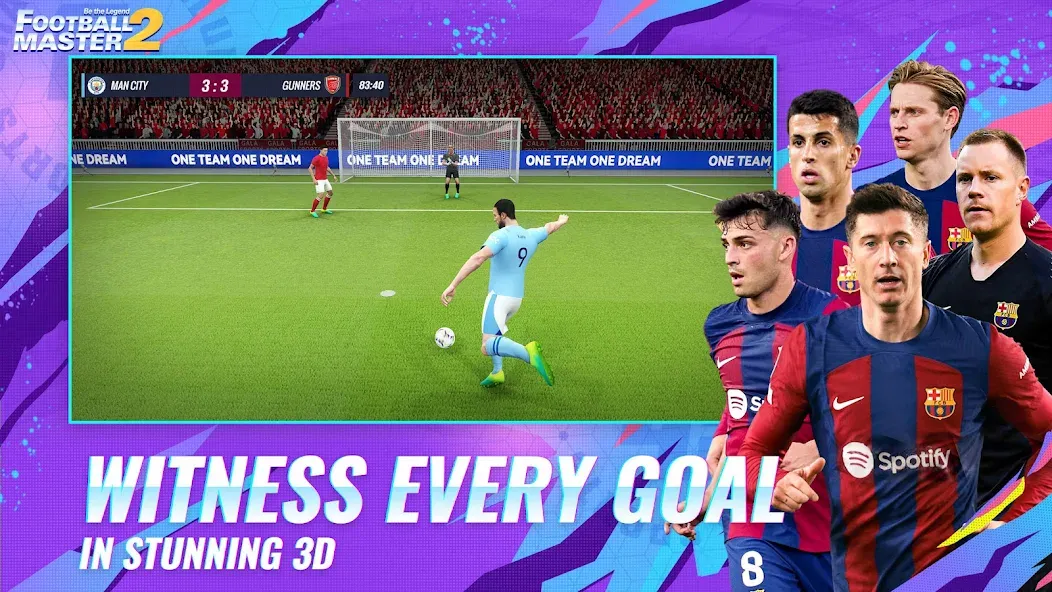 Football Master 2-Soccer Star [MOD: безлимитные деньги и энергии] Screenshot 5