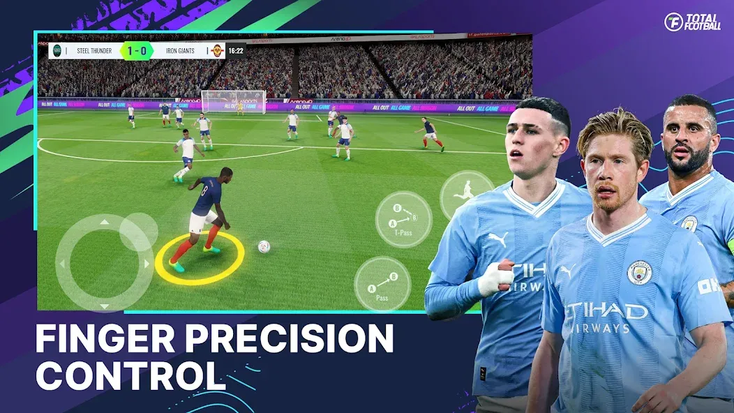 Total Football [MOD: безлимитные монеты и все игроки открыты] Screenshot 2